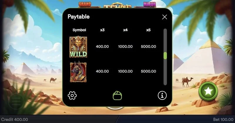 Temple of Treasures - udløsning af Hold & Win-runde med Cash Collector-symboler
